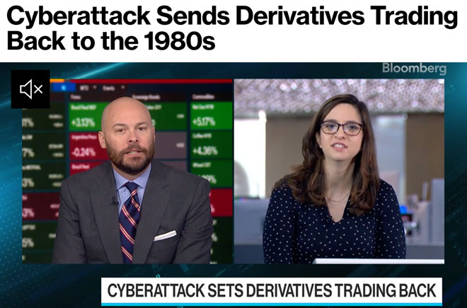 Cyberattack Sends Derivatives Trading Back to the 1980s