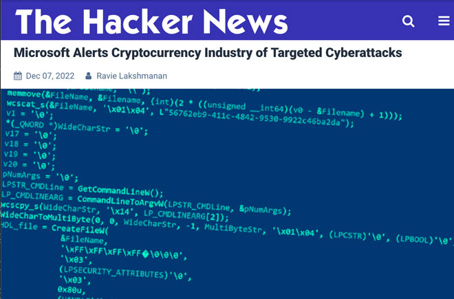 Microsoft Alerts Cryptocurrency Industry of Targeted Cyberattacks 
