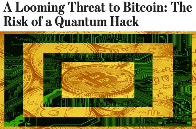   A Looming Threat to Bitcoin: The Risk of a Quantum Hack 
